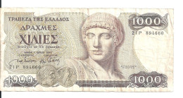 GRECE 1000 DRACHMAI 1987 VF P 202 - Grèce