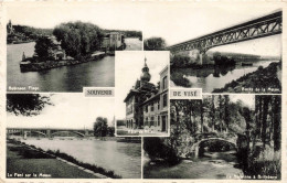 BELGIQUE - Visé - Robinson Plage - Le Pont Sur Le Meuse - Hôtel De Ville - Carte Postale Ancienne - Wezet