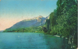 FRANCE - Annecy - Le Lac Entre Menthon Et Veyrier - LL - Colorisé - Carte Postale Ancienne - Annecy