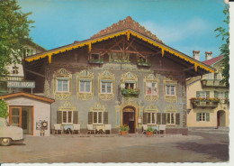 CARTES POSTALES     HÖTELS & RESTAURANTS    "   HOTEL  HUSAR " GARMISCH- PARTENKIRCHEN ( ALLEMAGNE)  1972. - Hotels & Restaurants