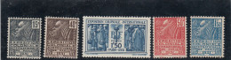 France - Année 1930/31 - Neuf** - N°YT 270/74** - Expo Coloniale Intern  De Paris - Unused Stamps