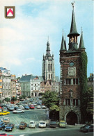 BELGIQUE - Kortrijk - Grand'place - Beffroi Et église Saint Martin - Colorisé - Carte Postale - Kortrijk