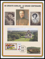 CS / HK - DUOSTAMP° / MYSTAMP° - Le Grand Centenaire / Het Grote Eeuwfeest / Das Große Hundertjährige Jubiläum - 13-08 - Souvenir Cards - Joint Issues [HK]