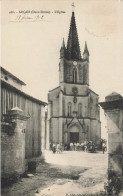 Arçais * Place Et église Du Village * Automobile Ancienne * Villageois Enfants - Sonstige & Ohne Zuordnung