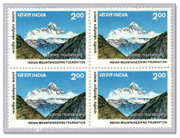 India 1983 Nanda Devi 7816m (second-highest Mountain In India) Mountains Berge Montagnes Montagne  MNH ** Block 4 - Ungebraucht