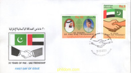 714714 MNH PAKISTAN 2001 30 ANIVERSARIO DE RELACIONES DIPLOMATICAS CON LOS EMIRATOS ARABES - Pakistan