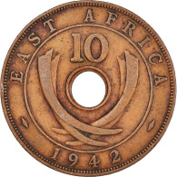 Monnaie, Afrique Orientale, 10 Cents, 1942 - Colonie Britannique