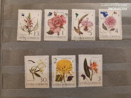 1965	Cuba	Flowers (F54) - Used Stamps