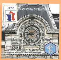 Bloc FFAP N° 6. Année 2012, Amiens - FFAP