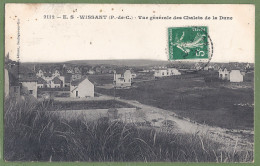 CPA Vue Rare - PAS DE CALAIS - WISSANT - VUE GÉNÉRALE DES CHALETS DE LA DUNE - Wissant