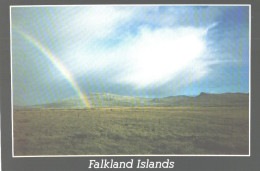 Falkland Islands:Waether Changing, Rainbow - Falklandeilanden
