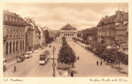 FRANCE - Strasbourg - La Place Poroglie Et Le Théâtre - Carte Postale Ancienne - Strasbourg