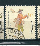 N° 2157 Profession Du XIXè Siècle : Vendeur De Balais Timbre Oblitéré Portugal 1997 - Used Stamps