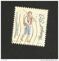 N° 2160 Profession Du XIXè Siècle : Garçon De Courses Oblitéré Timbre Portugal 1997 - Used Stamps