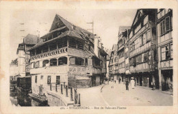 FRANCE - Strasbourg - Rue Du Bain Aux Plantes - Carte Postale Ancienne - Strasbourg