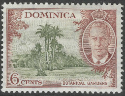 Dominica. 1951 KGVI. 6c MH. SG 126 - Dominica (...-1978)