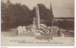 29  PLOZEVET - Monument Aux Morts De La Grande Guerre   (  Finistere ) - Plozevet
