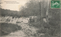 Aigrefeuille * 1908 * Villageois , Une Chute Sur La Maine * Un Coin Du Village - Aigrefeuille-sur-Maine