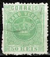 Cabo Verde, 1877, # 6, Used - Cap Vert