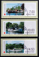 DENMARK 2015   Silfi 2015 Ships    ATM Labels   MiNr.84-86     ( Lot  H 1993 ) - Vignette [ATM]