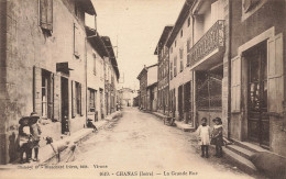 Chanas * La Grande Rue * Enfants Villageois - Chanas