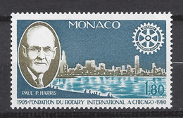 Monaco - YT N° 1229 ** - Neuf Sans Charnière - 1980 - Ungebraucht