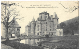 15    VUE  GENERALE  DU  CHATEAU  DE  PESTEL  A  POLMINHAC - Other & Unclassified