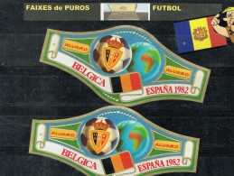 Vitolas Fajas Puros 2 Futbol Belgica Esp,82 - Altri & Non Classificati