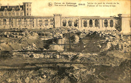 Belgique - Flandre Occidentale - Zeebrugge - Ruines De Zeebrugge - 1914-18 - Tablier Du Pont Du Chemin De Fer - Zeebrugge
