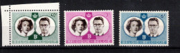 Mariage Royal   N° 1169-cu  1170-cu Et 1171   (Traces De Charnière) - 1931-1960