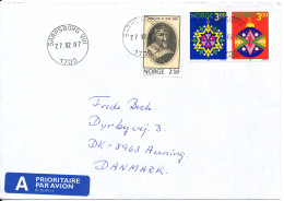 Norway Cover Sent To Denmark Sarpsborg 27-2-2007 - Lettres & Documents