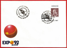 España. Spain. 1987. Exposicion Filatelica RUMBO AL 92. Sevilla - Franking Machines (EMA)