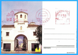 España. Spain. 1987. Puerta De Loja. Santa Fe. Granada - Franking Machines (EMA)