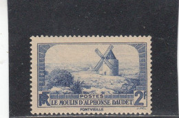 France - Année 1936 - Neuf** - N°YT 311** - Le Moulin D'Alphonse Daudet - Neufs
