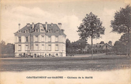 Chateauneuf Sur Sarthe      49       Château De La Haye   -  2  -  (voir Scan) - Chateauneuf Sur Sarthe