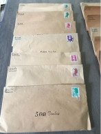 20 ENVELOPPES Contenant ENVIRON 500 TIMBRES De FRANCE  " Type  MARIANNE  "  -  OBLITERES - Vrac (min 1000 Timbres)