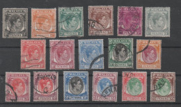 Malaya Penang, Used, 1949, Michel 3 - 22, No 10, 12, 14 Are Missing - Penang