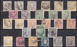 26 Timbres Oblitérés  Portugal   Différentes Années Et Valeurs - Used Stamps
