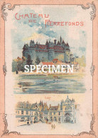 CHROMO Chocolat IBLED -  Château De Pierrefonds - Ibled