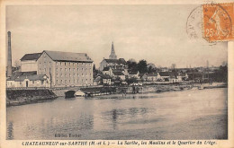 Chateauneuf Sur Sarthe      49       La Sarthe  Le Moulin Et Le Quartier Du Liège         (voir Scan) - Chateauneuf Sur Sarthe