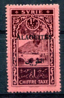 Alaouites            Taxe   7 A ** (surcharge Noire) - Unused Stamps