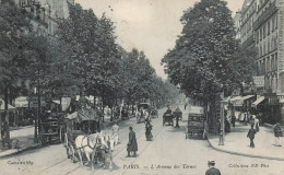 Paris 17ème * 1909 * L'avenue Des Ternes * Attelage Chevaux - Distretto: 17