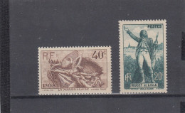 France - Année 1936 - Neuf** - N°YT 314/15** - Rouget De Lisle Et La Marseillaise - Unused Stamps
