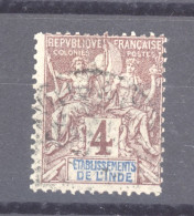 Inde  :  Yv  3  (o) - Used Stamps