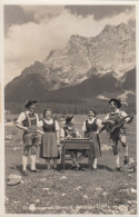 D6851) Trachtenverein EHRWALD  ZUSPITZE - Musikanten In Tracht Mit Instrumenten ALT - Ehrwald