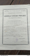 Certificat D'études Primaires. Lille. Ardennes. 1926 - Diplomi E Pagelle