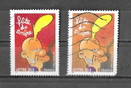 VARIETEE DE COULEUR N° 3751 ( Clair Et Foncé/orange Et Rouge)  OBLITERE - Used Stamps