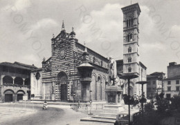 CARTOLINA  PRATO,TOSCANA-PIAZZA DEL DUOMO-STORIA,MEMORIA,CULTURA,RELIGIONE,IMPERO ROMANO,BELLA ITALIA,NON VIAGGIATA - Prato