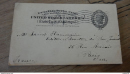 USA : Entier Postal 1907 Pour La France ............PHI......... 14580 - 1901-20