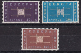 Chypre N°217/219 - Neuf ** Sans Charnière - TB - Unused Stamps